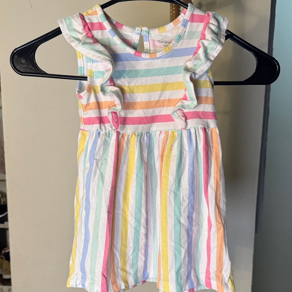 Garanimals Pastel Striped Toddler Dress